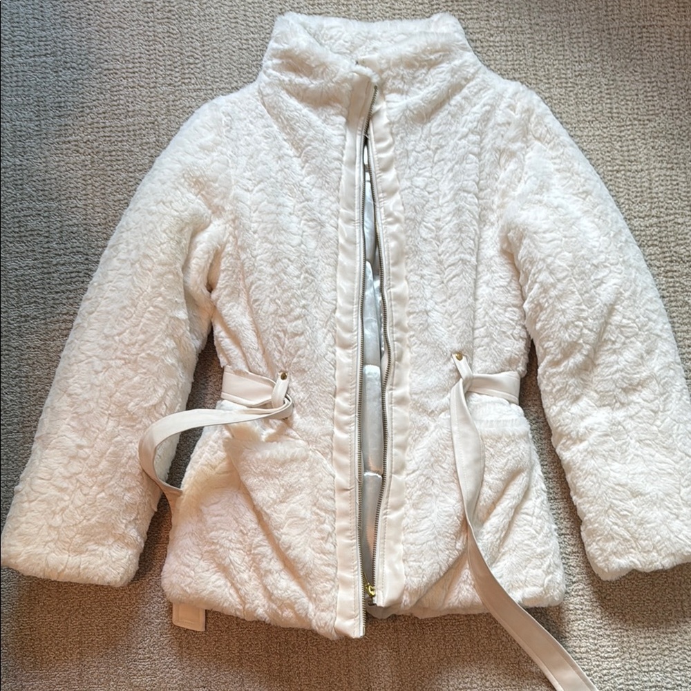 White Fleece Jacket